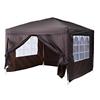 Outsunny Pop Up Gazebo Outdoors Water proof Coffee 3000 mm x 3000 mm x 2550 mm