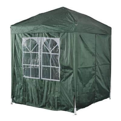 Outsunny Pop Up Gazebo Outdoors Water proof Green 2000 mm x 2000 mm x 2450 mm