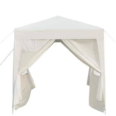 Outsunny Pop Up Gazebo Outdoors Water proof White 2000 mm x 2000 mm x 2450 mm