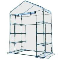 OutSunny Portable Greenhouse Outdoors Waterproof Green 730 mm x 1430 mm x 1950 mm