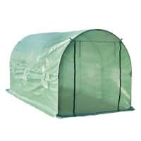 OutSunny Tunnel Greenhouse Outdoors Waterproof Green 2000 mm x 4000 mm x 1900 mm
