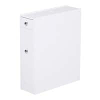 HOMCOM Bathroom Cabinet 834-186 MDF White 170 mm x 480 mm x 580 mm