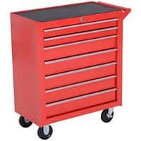DURHAND Roller Cabinet B20-056 Steel Red 330 mm x 690 mm x 750 mm