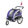 HOMCOM Baby Stroller & Trailer 440-001VT Purple