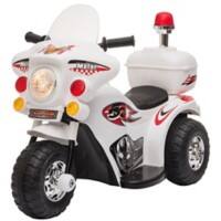 HOMCOM Children's Electric Motorcycle 370-109V70WT White