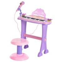 HOMCOM Kids Electronic Organ 390-005PK Pink