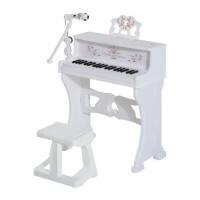 HOMCOM Kids Piano 390-007WT White
