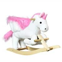 HOMCOM Rocking Horse 330-076V01 Pink