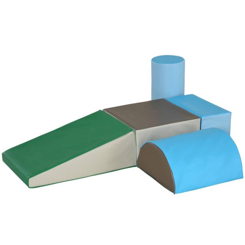 HOMCOM  Play Foam Block 3D0-004 Multicolour