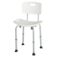 HOMCOM Bath Chair 72-0008 Aluminium, HDPE (High-Density Polyethylene) Cream