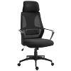 Vinsetto Office Chair Fixed Armrests Black 120 kg 921-225V70 605 x 595 mm