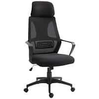 Vinsetto Office Chair Black 120 kg 921-225V70 605 x 595 mm