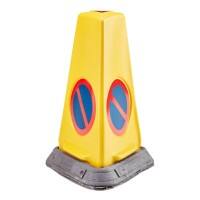 Traffic Cone Yellow 500 x 500 x 259 mm