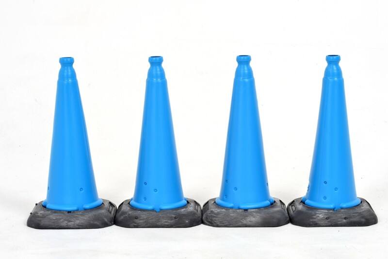 SLINGSBY Sports Cone 30 x 29 x 90 cm Blue Pack of 4