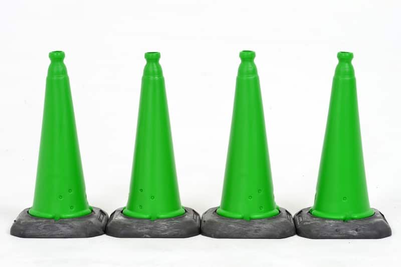 SLINGSBY Sports Cone 30 x 29 x 90 cm Green Pack of 4