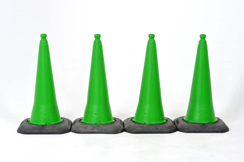 SLINGSBY Sports Cone 30 x 29 x 115 cm Yellow Pack of 4
