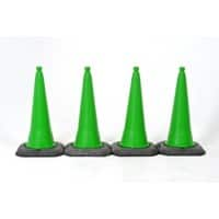 Sport Cone Green 1150 x 300 x 290 mm Pack of 4