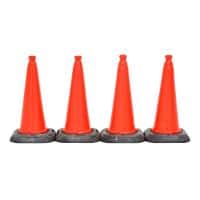 Sport Cone Red 900 x 300 x 290 mm Pack of 4