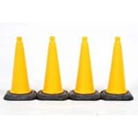 Sport Cone Yellow 900 x 300 x 290 mm Pack of 4
