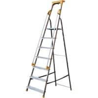 Platform Steps Aluminium 150 kg 7 Steps 2150 x 500 x 110 mm