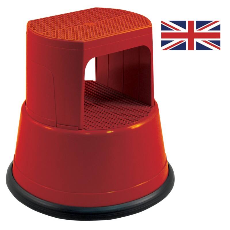 SLINGSBY Step Stool 425 mm Plastic Red