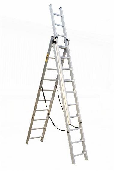 SLINGSBY 7 Steps Ladder 1890 mm Aluminium 150 kg