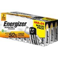 Energizer AAA Alkaline Batteries Power LR03 1.5V Protection Against Leakage Pack of 24