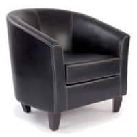 Nautilus Sofa Fixed Armrest Brown 110 kg DPA7788/BW