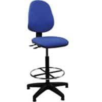Nautilus Draughtsman Chair Permanent Contact Fabric Without armrest Blue 110 kg BCF/P505/BL/FCK
