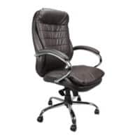 Nautilus Manager Chair Synchro Tilt Fixed Armrest Brown 110 kg 618KTAG/BW
