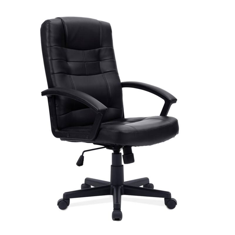 Nautilus Manager Chair Basic Tilt Fixed Armrest Black 110 kg