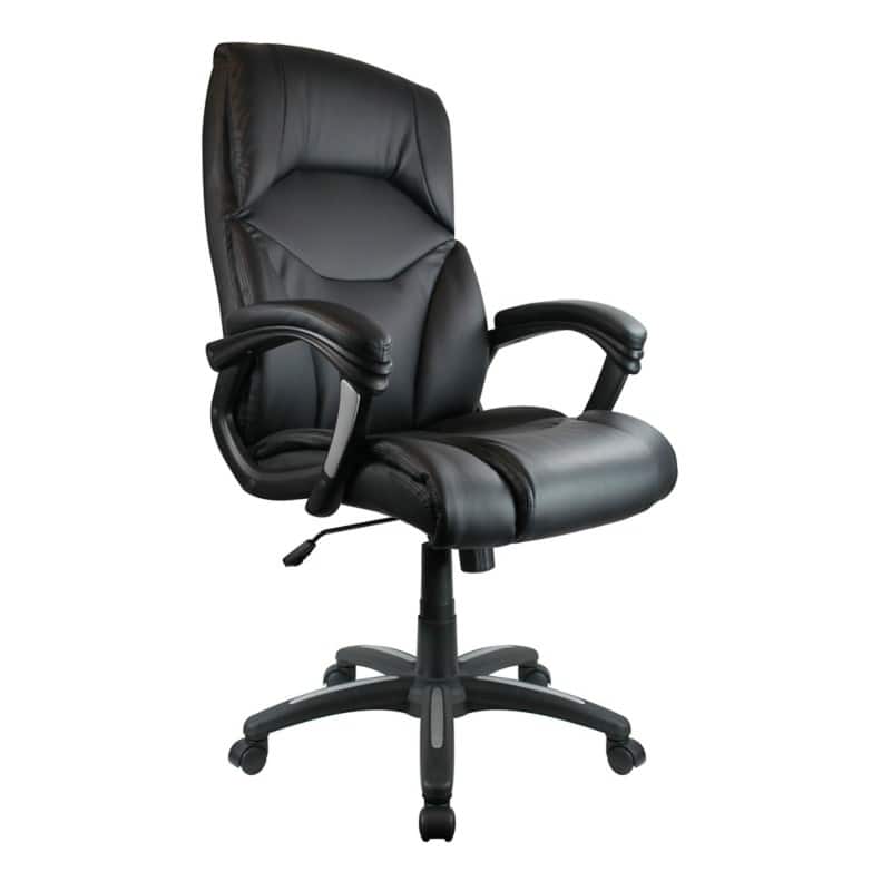 Nautilus Manager Chair Basic Tilt Fixed Armrest Black 136 kg