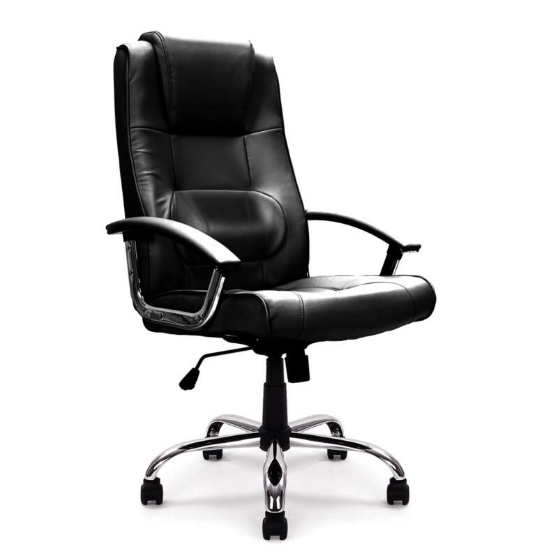 Nautilus Manager Chair Basic Tilt Fixed Armrest Black 110 kg