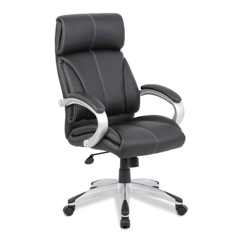 Nautilus Manager Chair Basic Tilt Fixed Armrest Black 110 kg