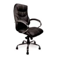 Nautilus Manager Chair Synchro Tilt Fixed Armrest Black 110 kg 617KTAG/LBK