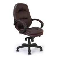 Nautilus Manager Chair Synchro Tilt Fixed Armrest Burgundy 110 kg 605KTAG/LBY