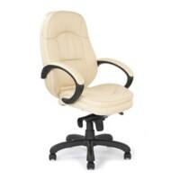 Nautilus Manager Chair Synchro Tilt Fixed Armrest Cream 110 kg 605KTAG/LCM