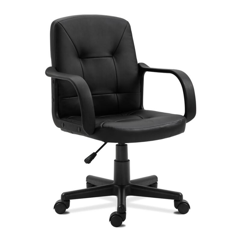 Nautilus Manager Chair Permanent Contact Fixed Armrest Black 110 kg