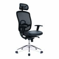 Nautilus Office Chair Mesh Height-Adjustable Armrest Black 110 kg DPA80HBSY/AHR