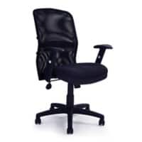 Nautilus Armchair Basic Tilt Mesh Height Adjustable Black 110 kg 6200ATGFBK