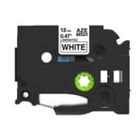 Rillstab Compatible Brother TZe-231 Label Tape Self Adhesive Black Print on White 12 mm x 8m