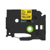 Rillstab Compatible Brother TZe-631 Label Tape Self Adhesive Black Print on Yellow 12 mm x 8m