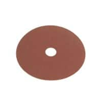 Faithfull FAIAD11560 Fibre Backed Sanding Disc 60G Coarse 115mm Brown Pack of 25