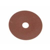 Faithfull FAIAD17840 Fibre Backed Sanding Disc 40G Coarse 178mm Brown Pack of 25