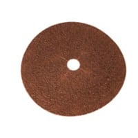 Faithfull FAIAD17880 Fibre Backed Sanding Disc 80G Coarse Medium 178mm Brown Pack of 25
