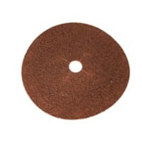 Faithfull FAIAD17880 Fibre Backed Sanding Disc 80G Coarse Medium 178mm Brown Pack of 25