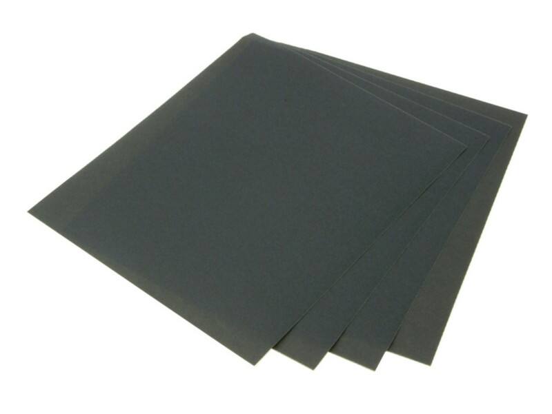 Faithfull FAIAWDP1000 Sandpaper A1000 Super fine 23 x 28cm Grey Pack of 25