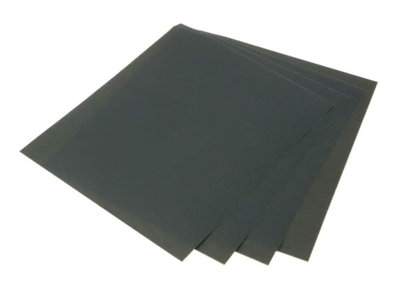 Faithfull FAIAWDP800 Sandpaper A800 Super Fine 23 x 28cm Grey Pack of 25