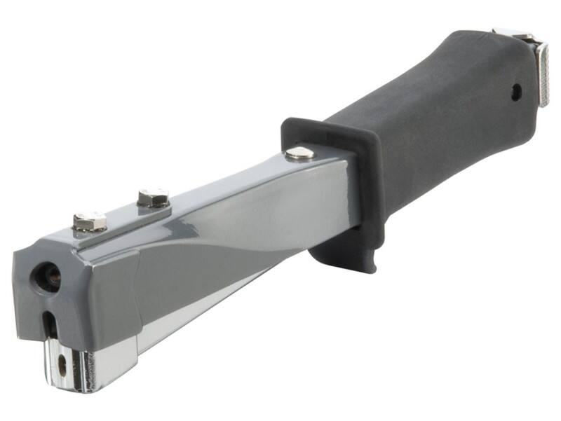 Arrow HT55 Heavy Duty Hammer Tacker Grey, Black