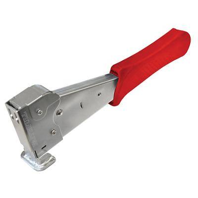 Faithfull HT 5850 Heavy Duty Hammer Tacker Grey, Red